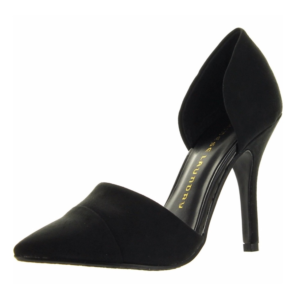 Pointed Toe Slip on Stiletto